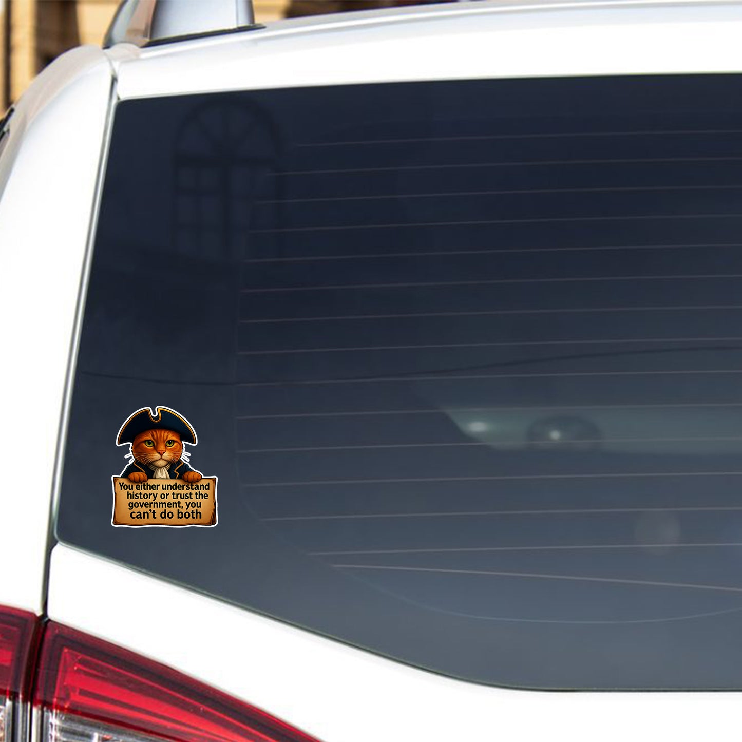 Trust the Government Sticker