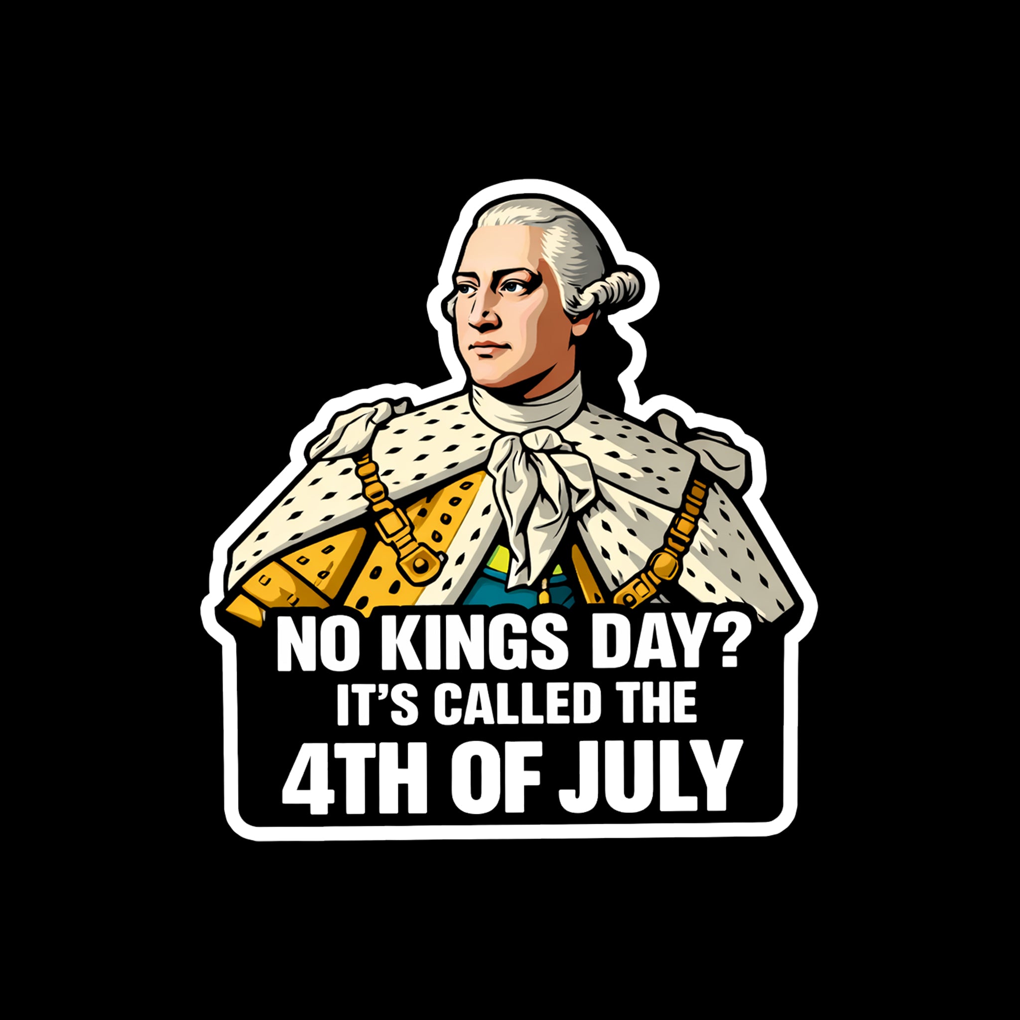 No Kings Day? Sticker
